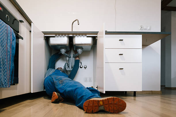 Professional Plumbing technician working in Leiters Ford, IN